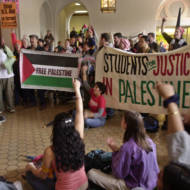 anti-Israel protest