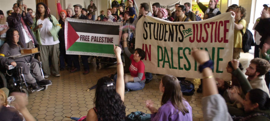 anti-Israel protest