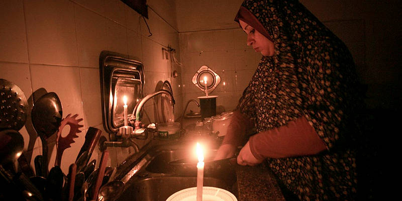 gaza electricity