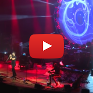 The U.K. Pink Floyd Experience rocking Tel Aviv. (screenshot)