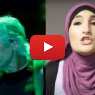 Roger Waters (Brent N. Clarke/Invision/AP); Linda Sarsour. (Screenshot)
