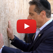 Andrew Cuomo Western Wall