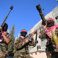 Terrorists from the Popular Front for the Liberation of Palestine (PFLP)