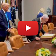 Netanyahu and Trump at White House
